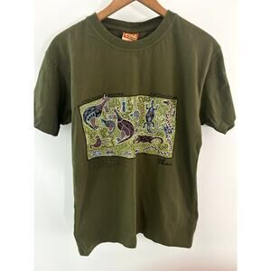 Australian Art Vintage Dark Green T Shirt *Great Condition